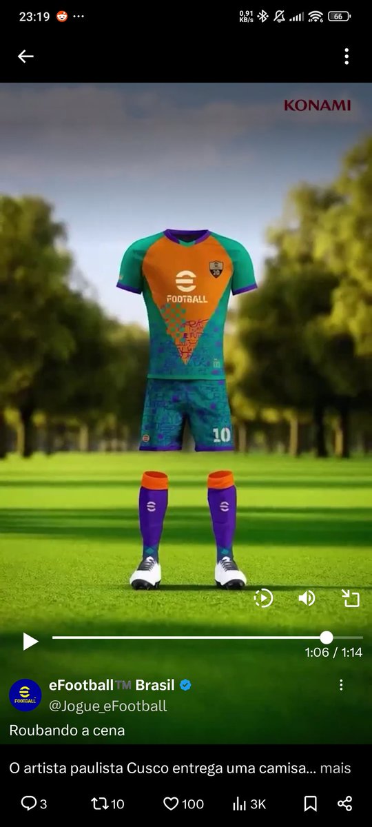 Vem cá, não dava pra Konami ter colocado ao menos um Castolo vestindo o uniforme pra não fica flutuando no vídeo?