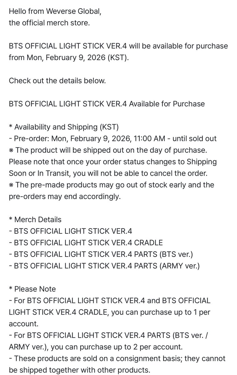 23MagicShopPh's tweet photo. BTS LIGHTSTICK VER. 4

incase po may magpapareserve, message us. limited slots only. https://t.co/P83KCSGBtr