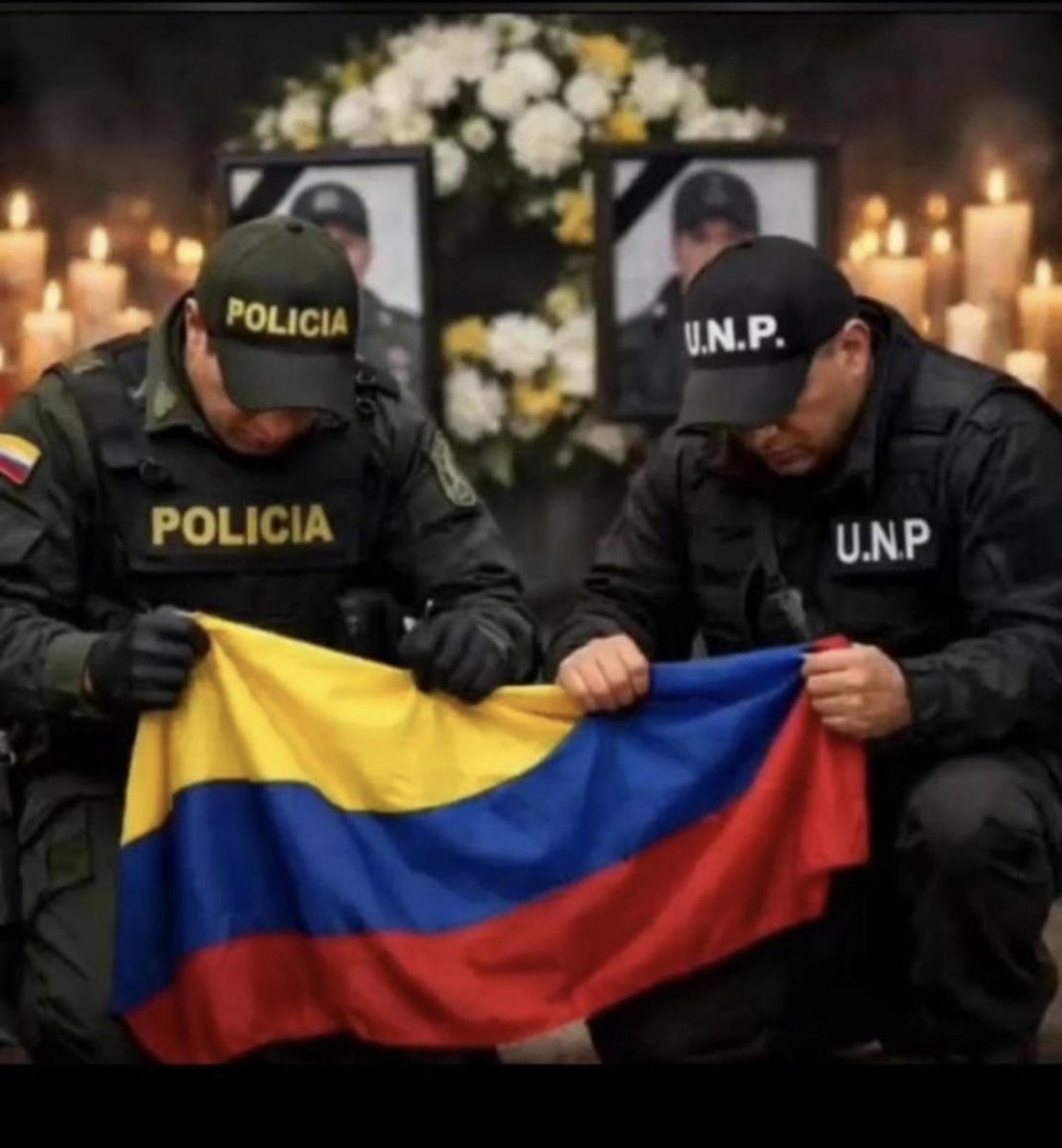 Las más sentidas condolencias a las familias, amigos y compañeros del valiente policía y el escolta asesinados  hoy en el dep de Arauca. Los acompañamos en su dolor y honramos el sacrificio y la dedicación de quienes sirven a nuestro país. Mucha fortaleza en este difícil momento.