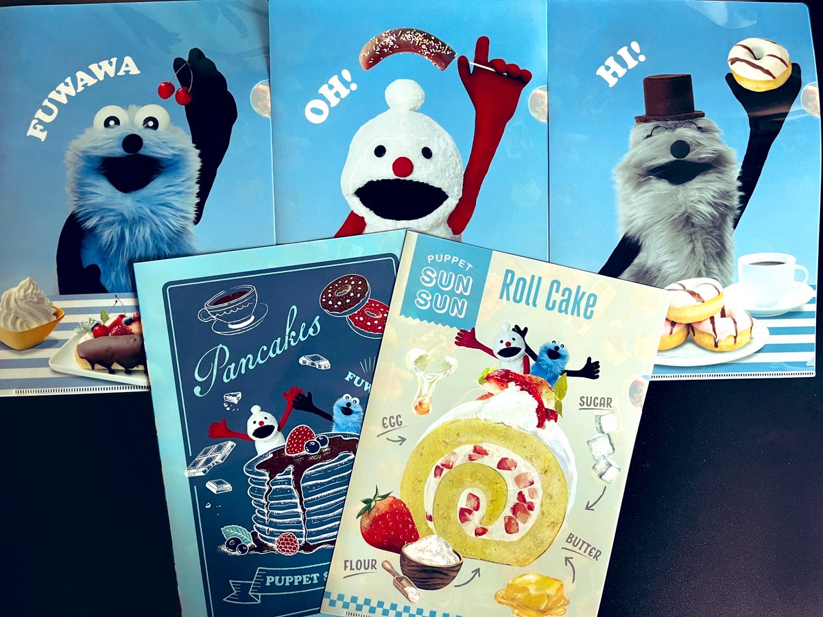 ローソンだけコンプリート🩵 可愛くて使えないからクリアファイル用