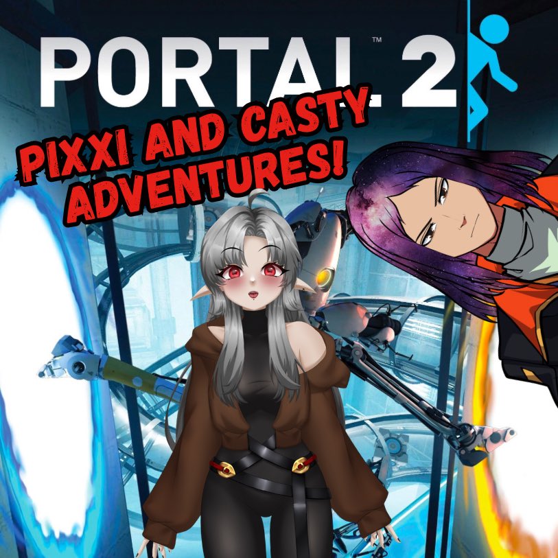🔴PIXXI IS LIVE ON TWITCH!!
Oh my gosh we’re back Batches😌✨
#Vtuber #TwitchStreamers #portal2 
Joined by my sweet loving brother <a href="/CastianVt/">Castian VT</a> 
twitch.tv/soypixxi