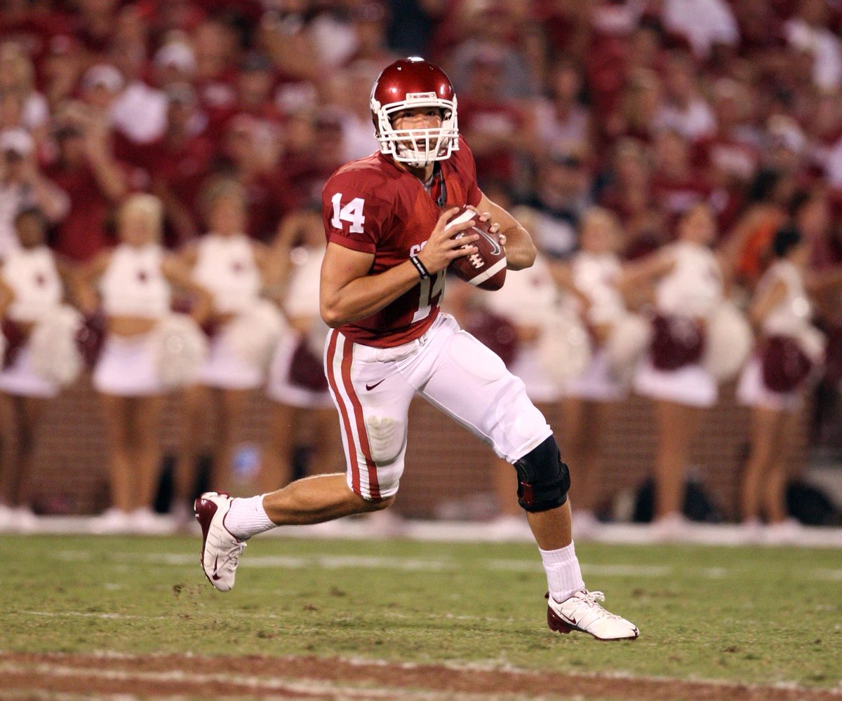 There are 13 FBS schools in the state of Texas.

Since 1975, those schools have spent a COMBINED 17 weeks as the AP #1 team.

Meanwhile, the University of Oklahoma has spent 67 weeks as the AP #1 team over that timeframe.

Texas produces talent, Oklahoma makes it ELITE!