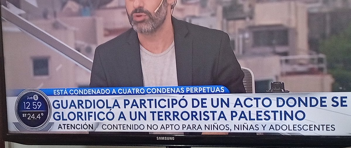 Siguiendo con los títulos desconcertantes: miré rápido y no entendía por qué Guardiola había sido condenado a 4 años
