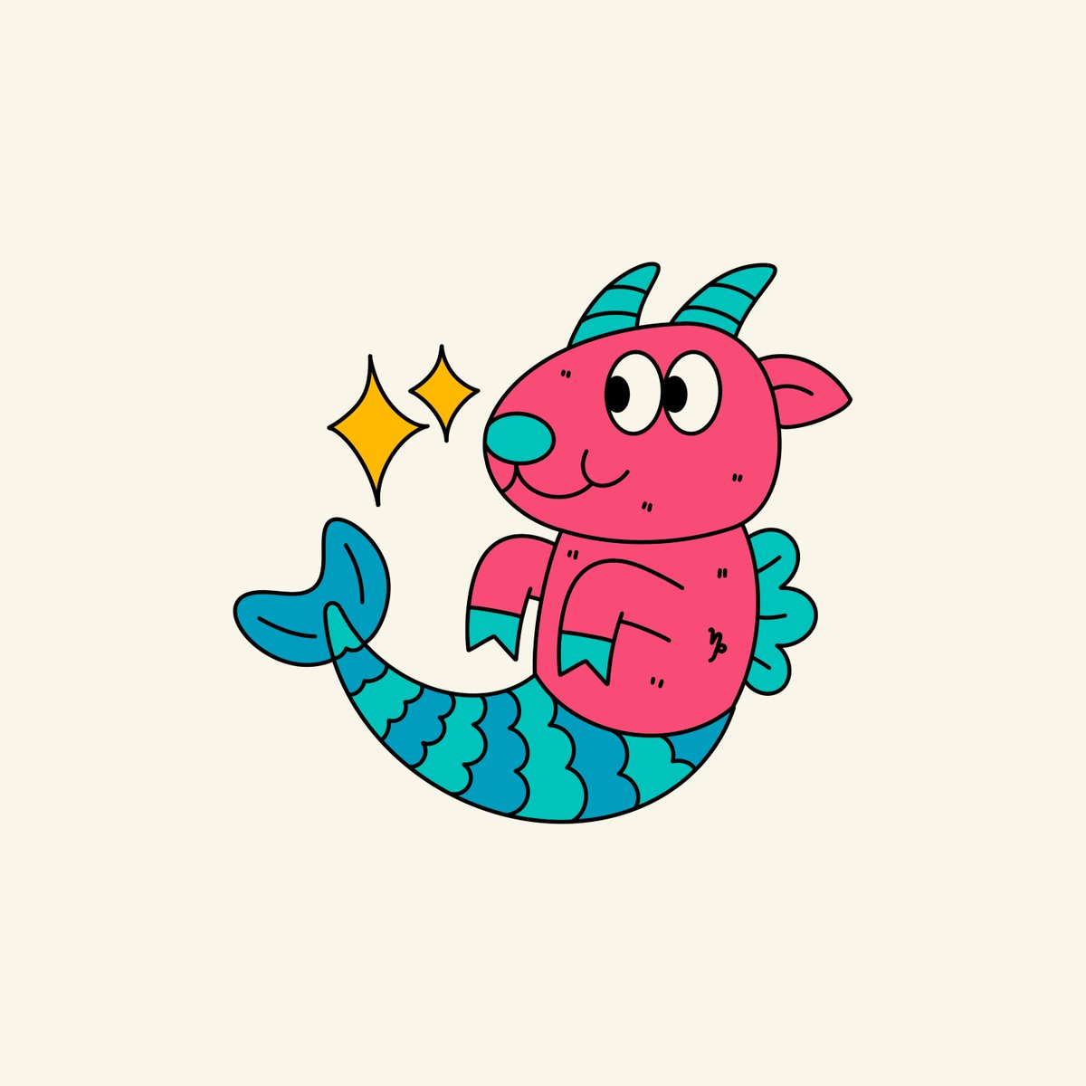 NiceFishTaco's tweet image. "♑️ Capricorn (Dec 22 – Jan 19)"
by @sukisukidoodle 

on @rodeodotclub