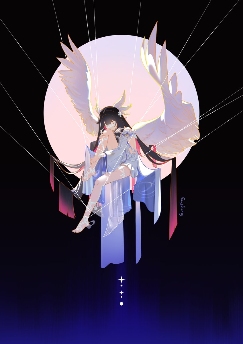 guryfrog's tweet image. Belated Columbina