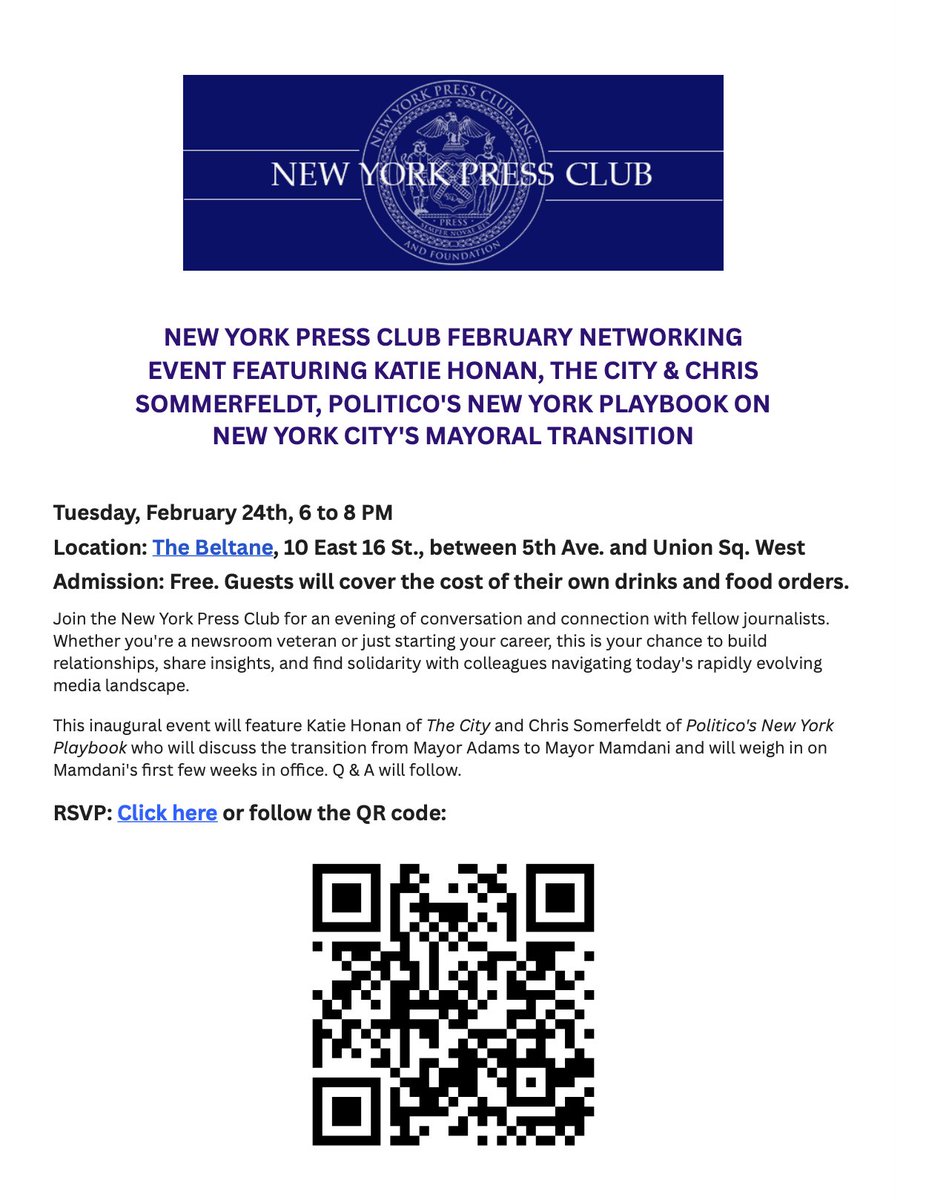 NY Press Club tweet media