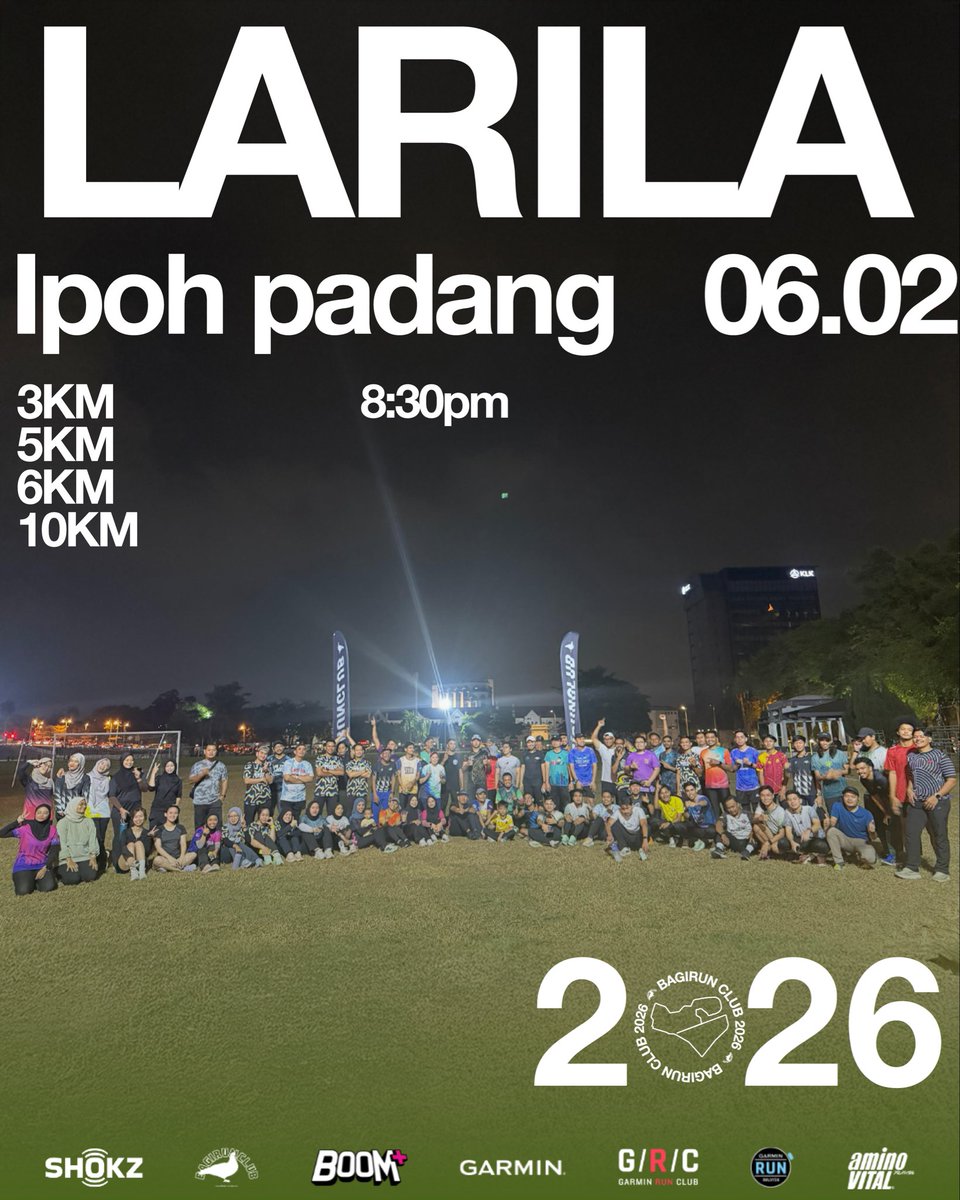 Kita jumpa malam ni ok! #larila <a href="/MohKeIpoh/">Mohhh!</a>