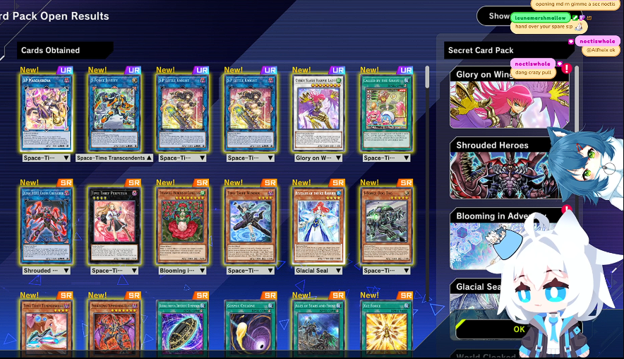 i used up all my master duel luck forever