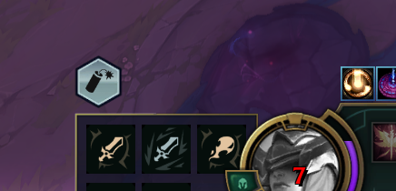 KING_MINOH's tweet photo. We really need to change where this icon is in Mayhem... I keep hovering it non-stop while trying to move and it blocks half my screen. Very annoying, if you could tell the team. <3 @drewlevin @LeagueOfLegends #LeagueOfLegends #ARAM https://t.co/GBLXG189EU