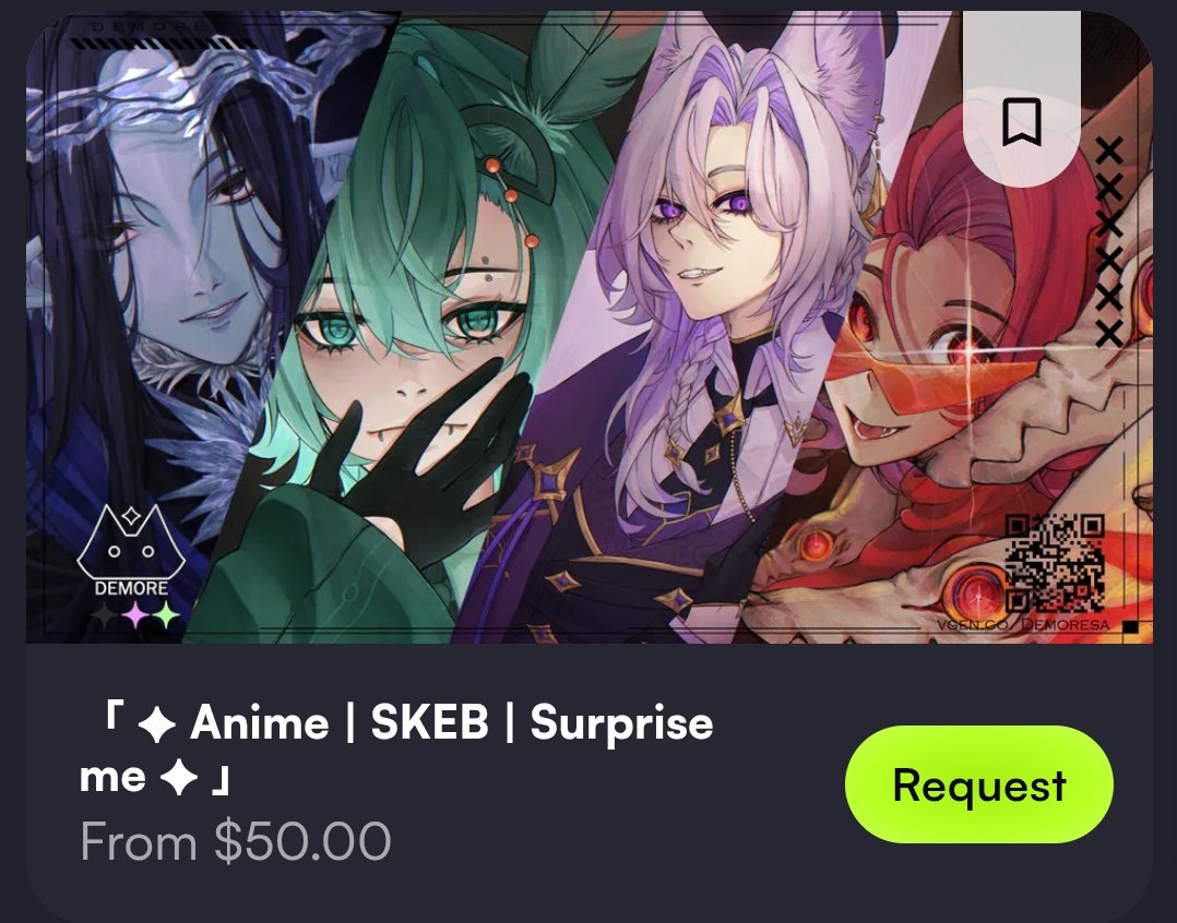 Demore_sa72's tweet photo. My SKEB related commission is now open. Illustration, chibi and sketches

#VGen #VGenOpen #VGenArtist #skeb #Commission #commissionsopen https://t.co/g3gtOChn6G