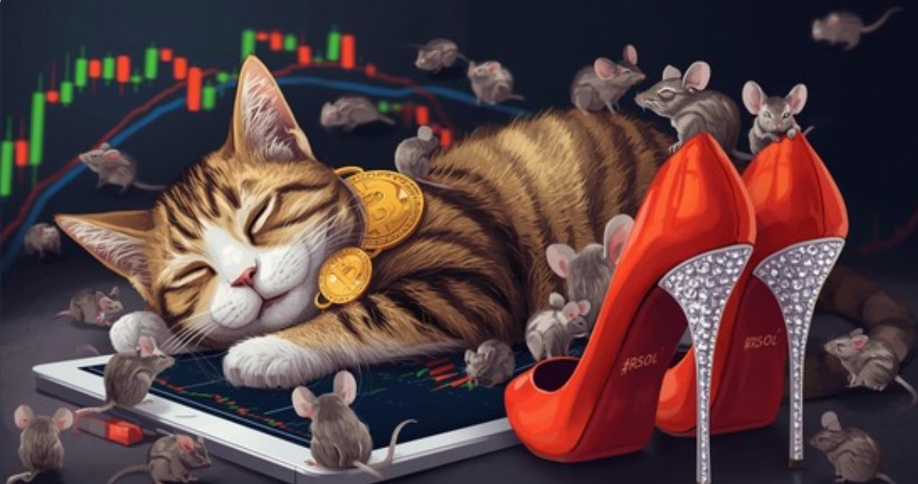 Let the cat nape, before the next leap and pump👠👠