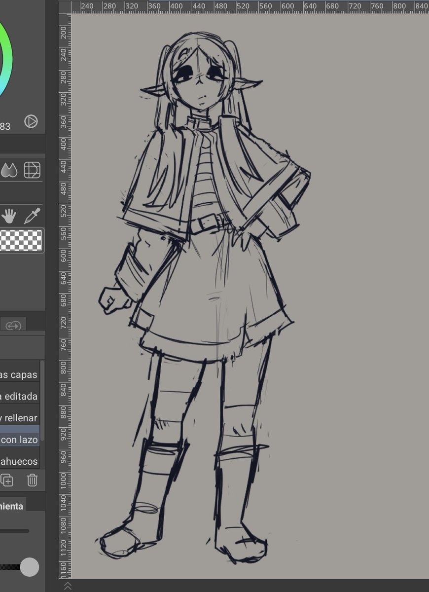 A sketch because this site is a bit abandoned. I need to draw more👍

#葬送のフリーレン #フリーレン #frieren #sketch #drawing #digitalart