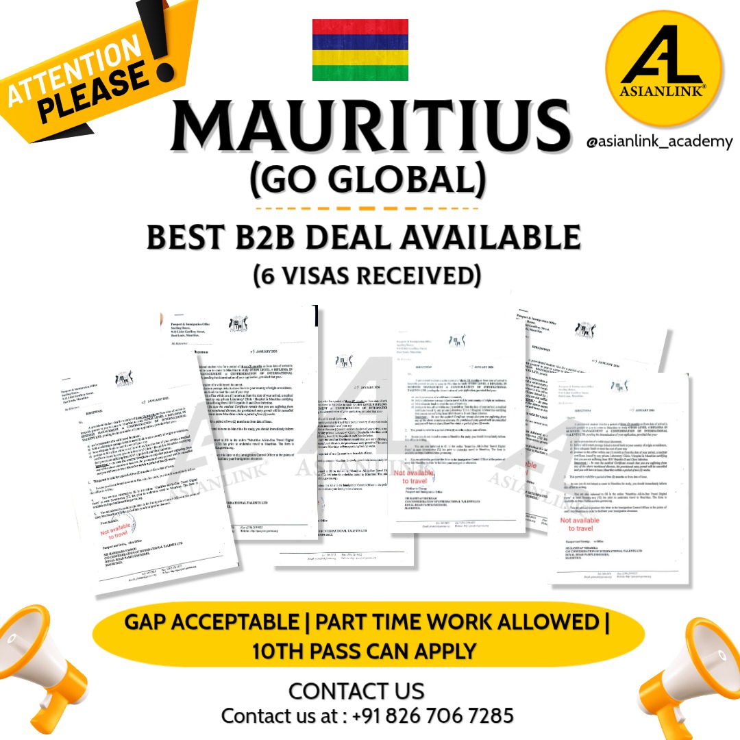 AsianlinkEdu's tweet image. Study in Mauritius 🇲🇺 | B2B Opportunity

🎓 Expand globally. Grow together 

#StudyInMauritius #EducationConsultants #B2BOpportunity #StudyAbroadPartners #AsianlinkConsultancy