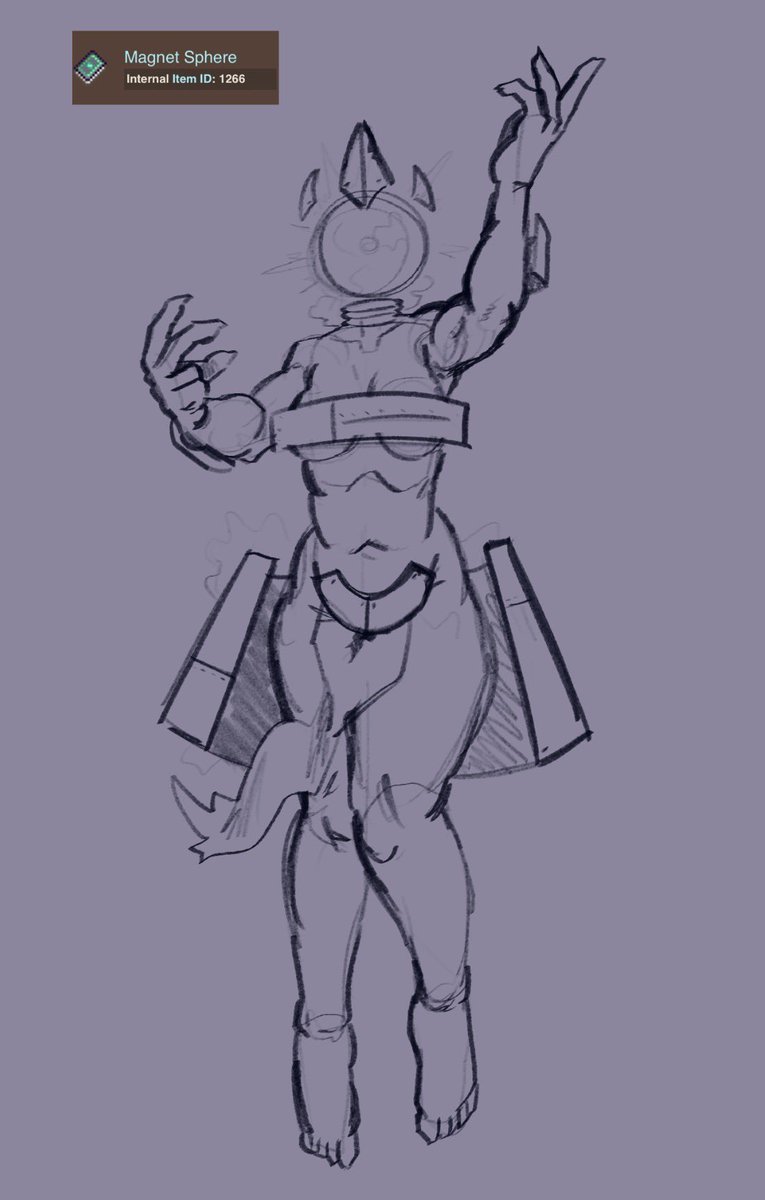 Terraria except I turn the spell books into baddies