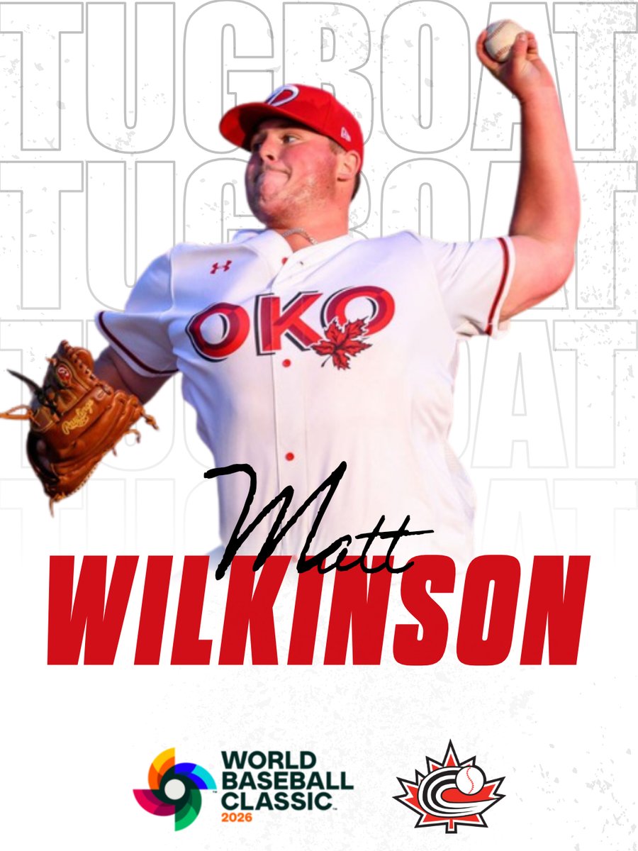 Congratulations to Dawgs alumni Matt “Tugboat” Wilkinson on being selected to Team Canada for the 2026 World Baseball Classic!

#dawgs #TeamCanada #WBC #MLB #MiLB