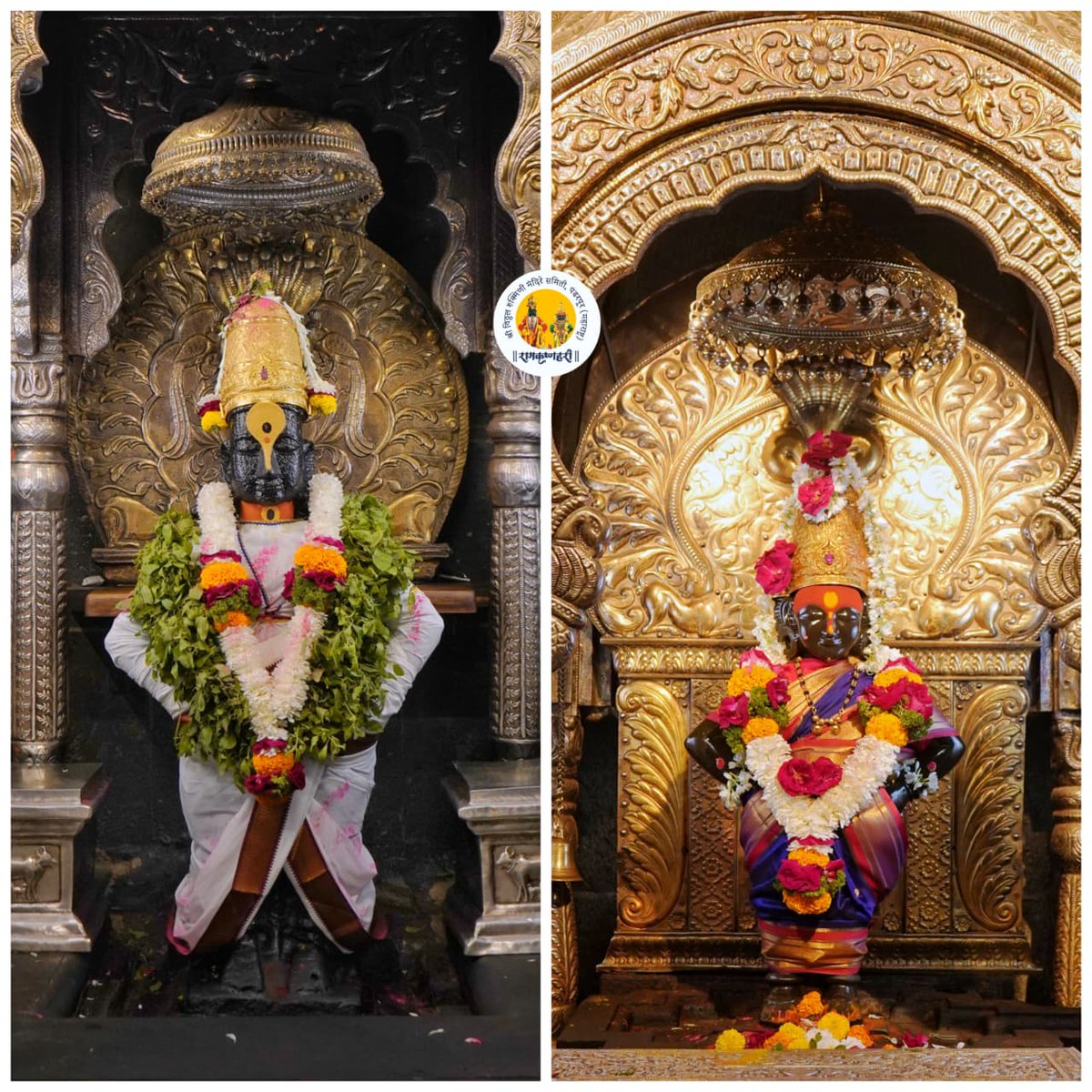 Vitthal Rukmini Darshan tweet media