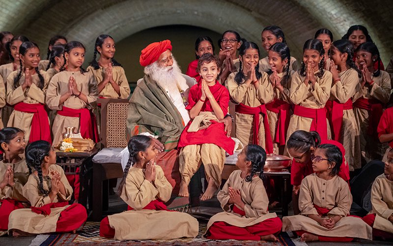 In a world where information is available to everyone, Education must become Inspiration, not an accumulation of knowledge. #SadhguruQuotes