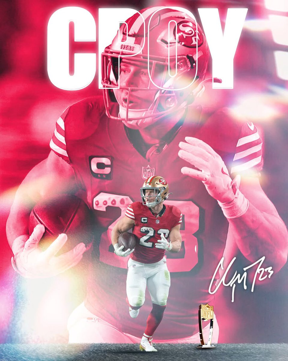 Congrats to CMC on winning comeback player of the year 🙌🏼