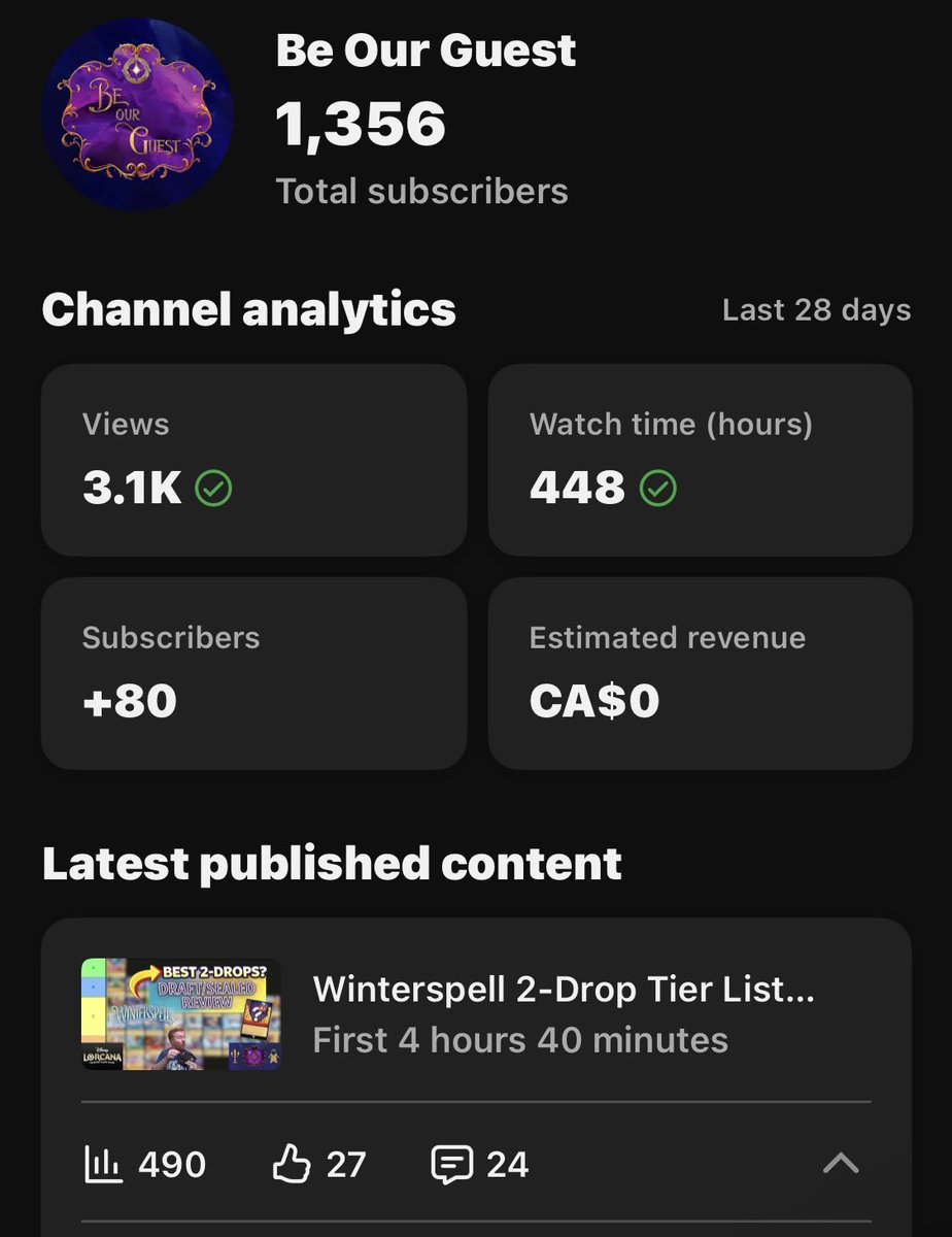 TheMadDrafter's tweet photo. Trying to reach a goal of 2500 subs in 2026 - if you love limited content, now is the time!  Dropping all the limited guides, reviews, etc leading up to #Winterspell release! 🙌🏻 https://t.co/P5tc2ApPeP