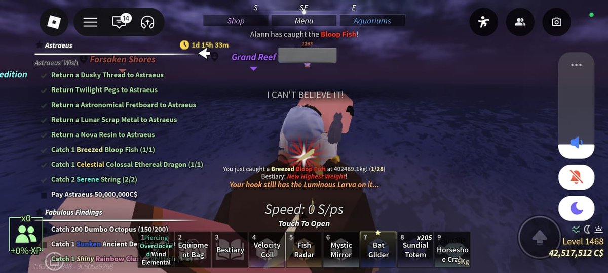 stygin's tweet image. Done Joki Astraeus Rod Duskwire (FULL) + Wind Elemental Rod :

Quest 1 - 9 Astraeus Rod ✅️
Quest 1 - 3 Wind Elemental Rod ✅️

BONUS :
Free Additional 7.5 M C$ untuk Quest 9