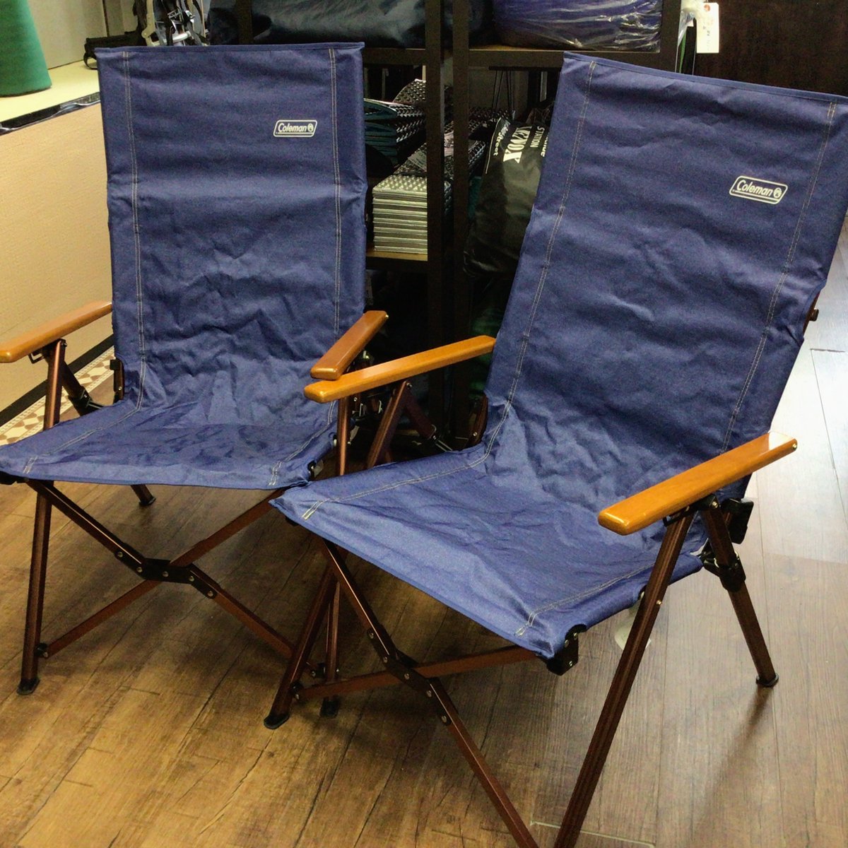 STEPSTOP商品ラインナップ 🌟中古A／レイチェアデニム コールマン