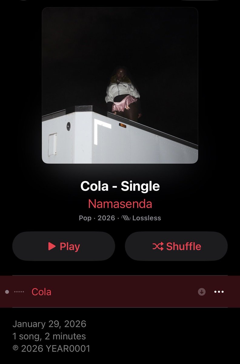This being the best song of 2026 and it’s only Feb 5th