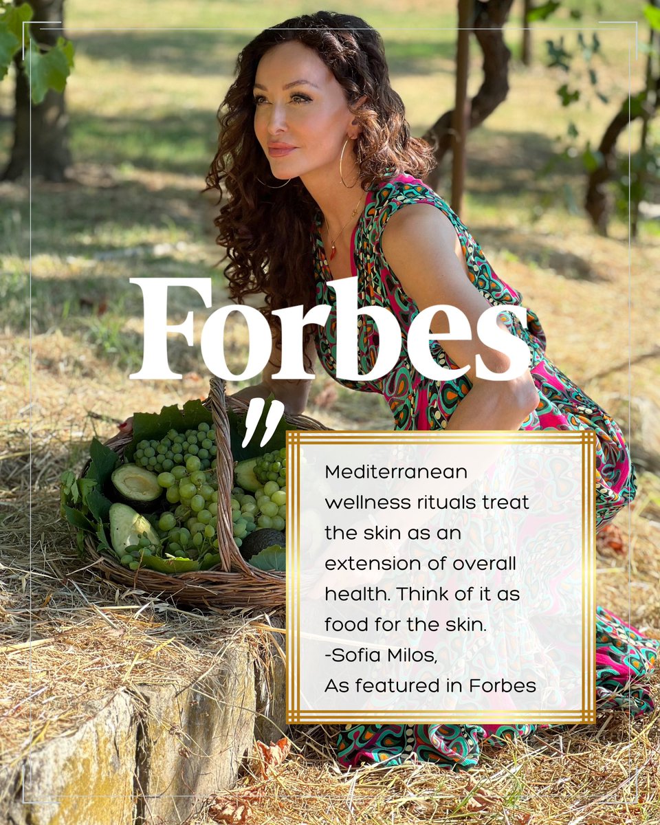 Sofia Milos official tweet media