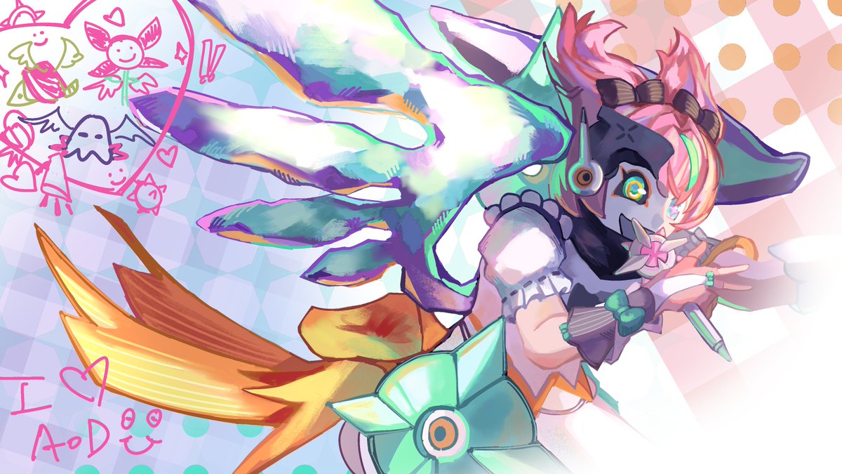i drew aria so excited for the 2.6 story #AOD #ArtofDelusion #zzzero
