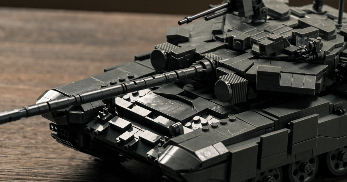 NifelizSet's tweet photo. Low silhouette.
Armor lines from every angle.
Hidden structure beneath the surface.
Nifeliz T-90A⚙️
Not loud. Just solid.
#LEGO   #nifeliz  #tankmodel  #moc  #Military  #legotank #MilitaryNews  #tank 
#t90a https://t.co/kKQ3OhoGO8