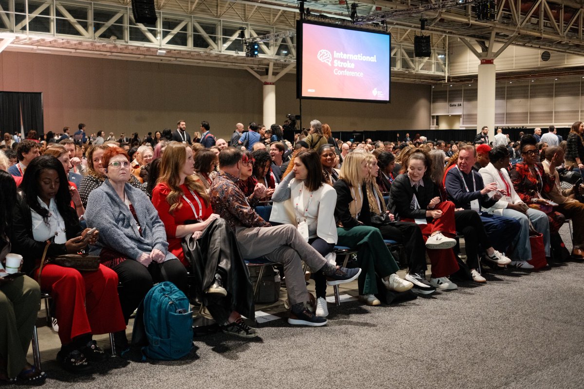 StephAtHeart's tweet photo. It was an honor &amp; inspiration for @American_Stroke to host nearly 60 survivors of stroke &amp; care partners at #ISC26. TY all for sharing your lived experiences w/ us. https://t.co/1Heg7Vf38Y