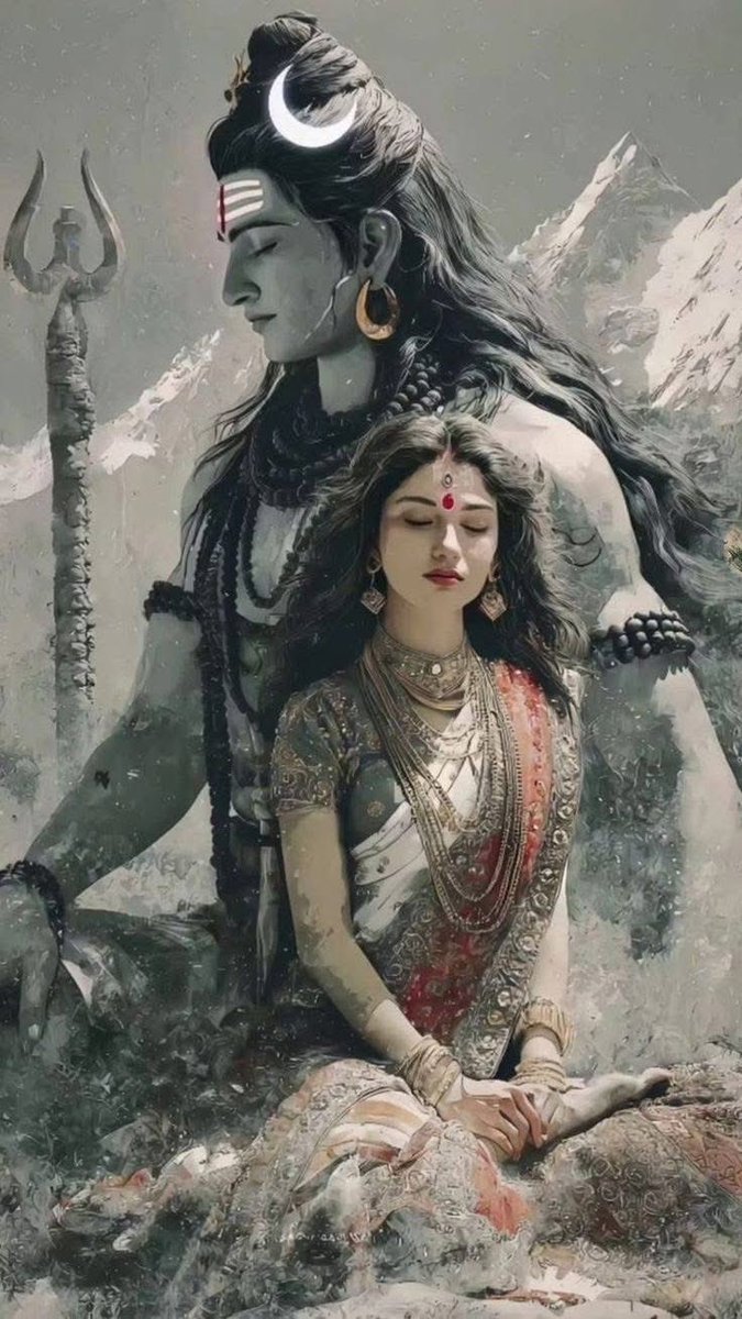 ॐ नमः पार्वती पतये हर हर महादेव..🔱🖤
मेरे बाबा ♥️