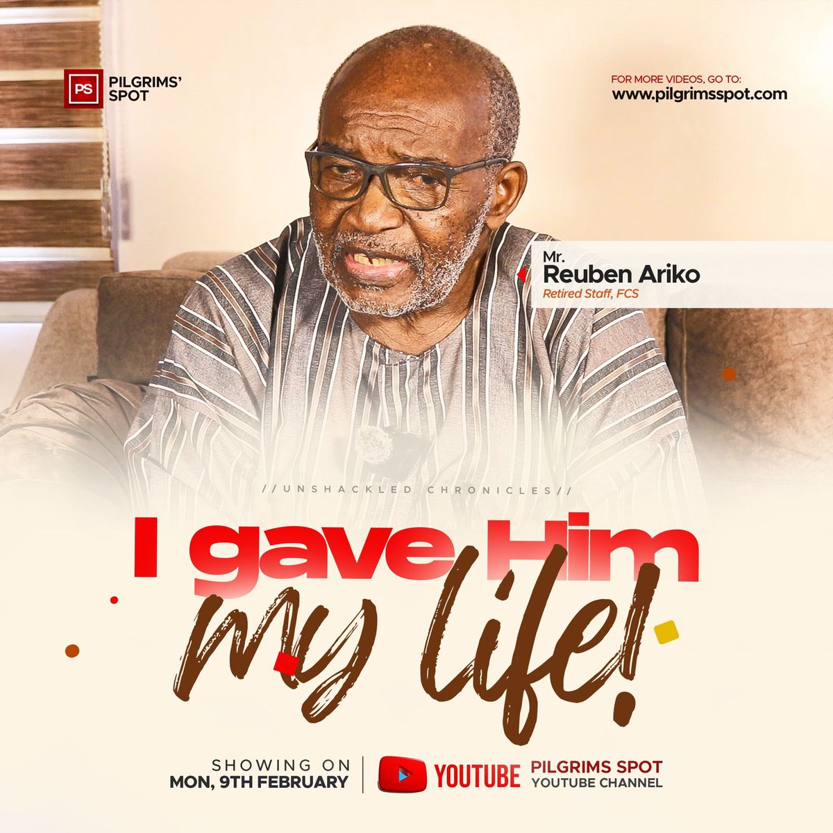 pilgrimsspot's tweet photo. "The story of Reuben Ariko is woven deeply into the early history of the Fellowship of Christian Students (FCS). As the organization's very first indigenous staff member, his life and ministry helped shape generations of young believers across Nigeria." — https://t.co/3ee7kO56cL