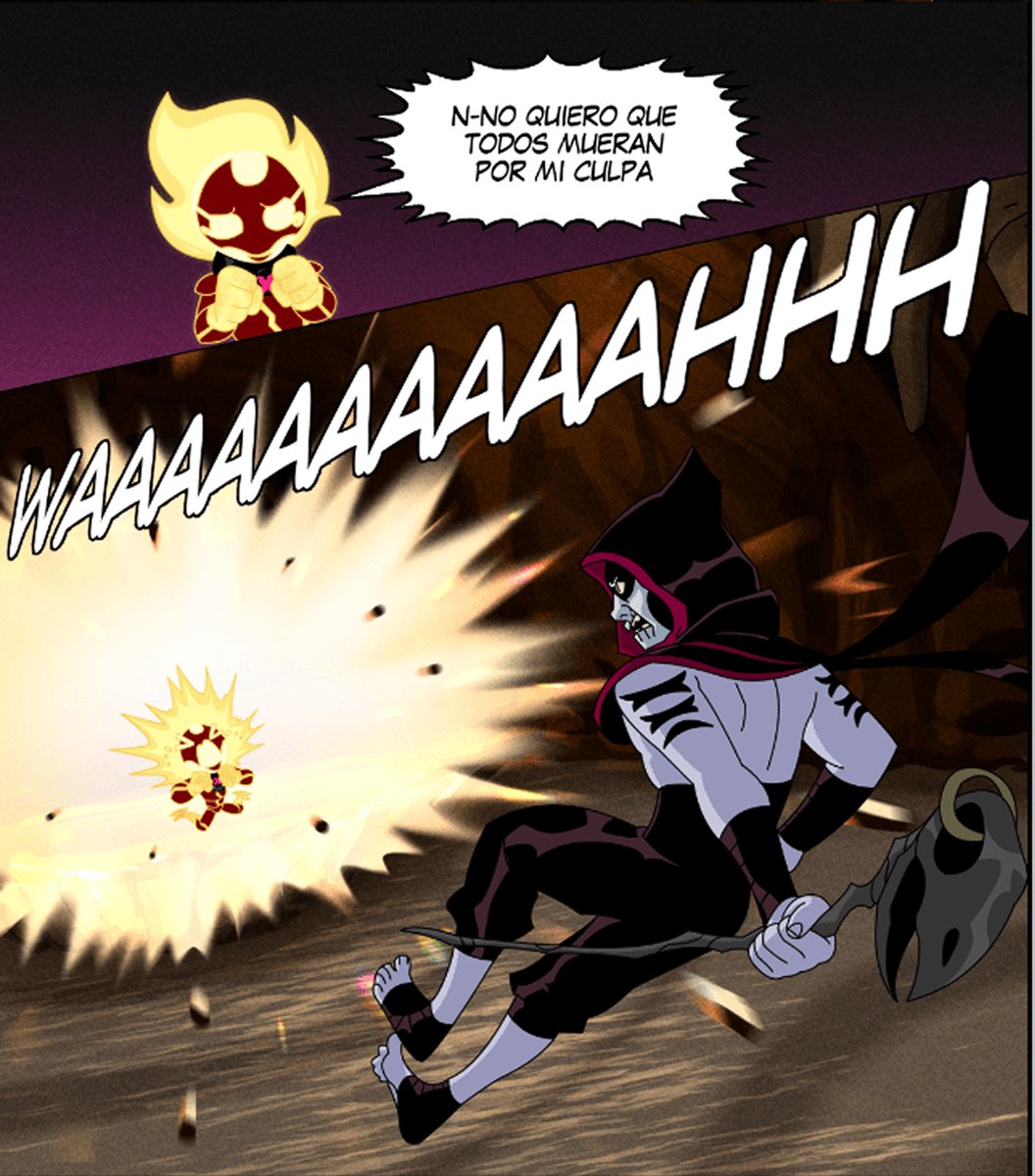 Nekuma_Art's tweet image. #SanValentrix2026 : 3 - Panel Redraw
Bebe de hidrogeno Vs Hechicero

#Chaquetrix #Chaquetrixfanart #Ben10 @TrixTheAlien