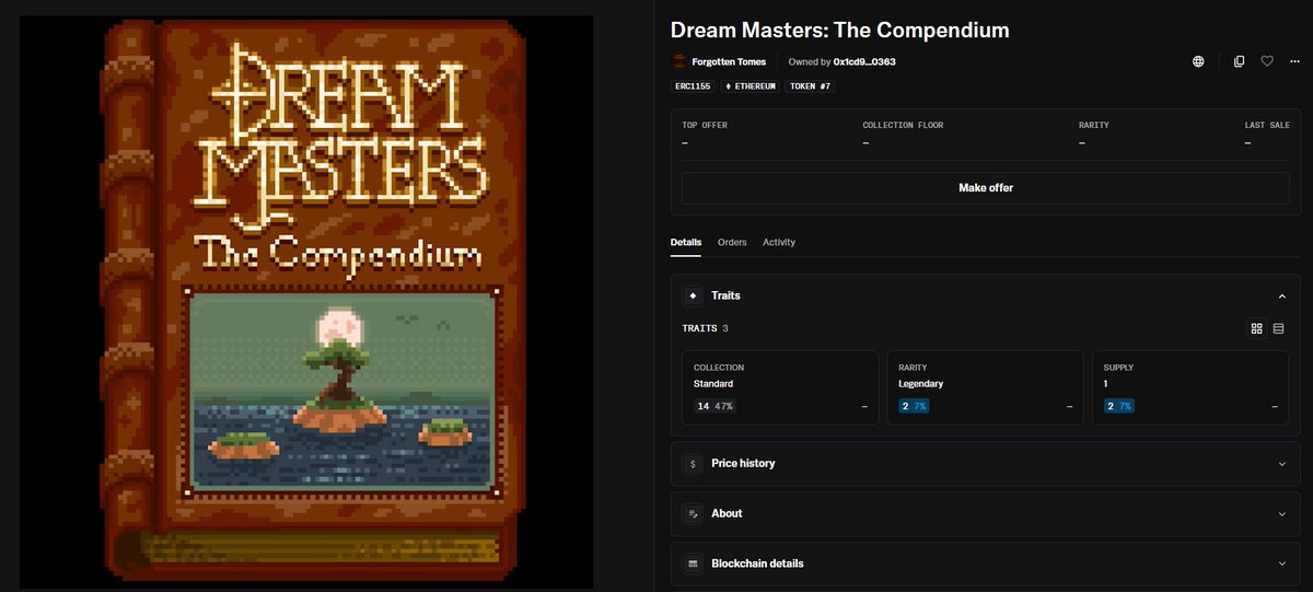 Congrats to <a href="/ferero555/">Ventor</a> on minting our second 1/1!