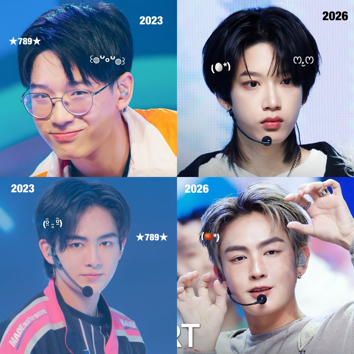 (🍅🥚) 2023   >>>   2026 🇰🇷♥️🗯️🚎Ⓜ️

(โตขึ้นแย้ว แต่ยังเร้กอยู่น้า🥹🤏🏻)