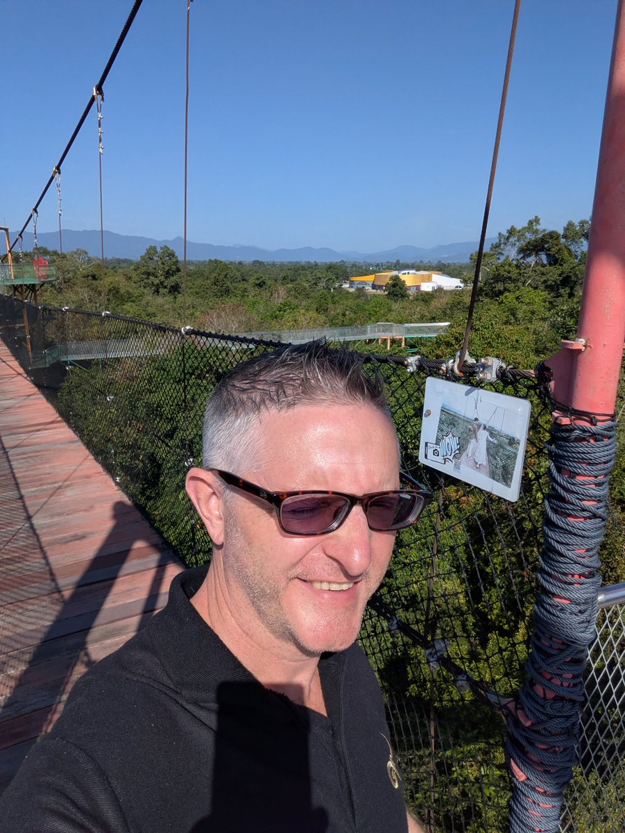 craigdude2001's tweet photo. Most interesting part of our English on Tour trip to Nahkorn Sri Thamarat so far. Bota Sky Tower 😎 #Afraidofheights https://t.co/sszC4RmlmF