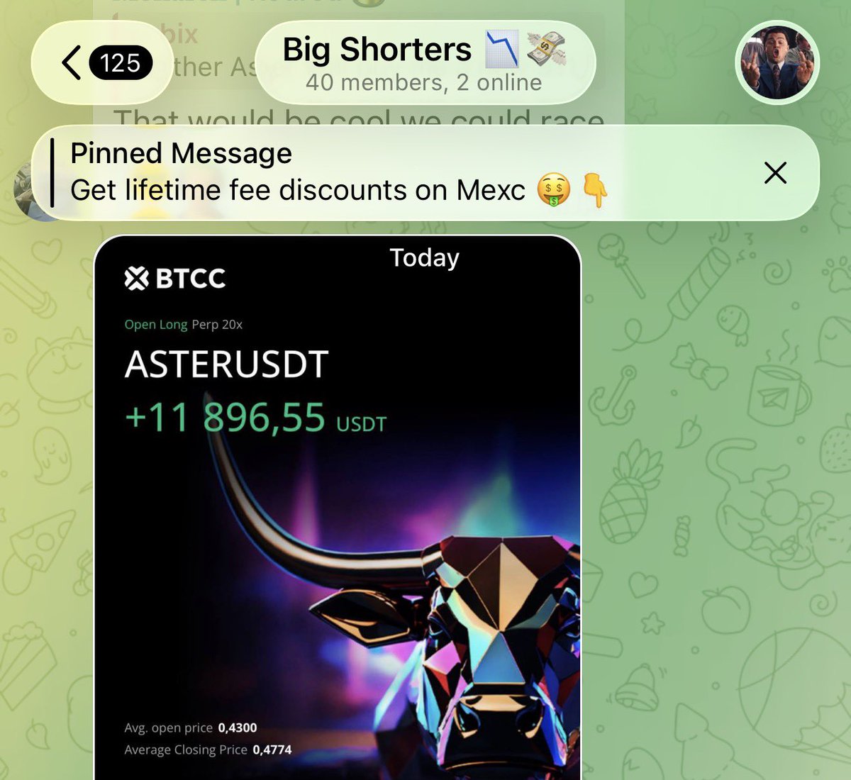 ImmortalXelf's tweet photo. I mean, the market is shit, but @Fabix_R made $11k on a $ASTER long

And @cozypront has been calling longs on $HYPE since $20, now it’s at $35.

So yeah, maybe some people are making money out there… just not me 😂😂😂

 I was just watching the notifications go by https://t.co/284BjjYTYE