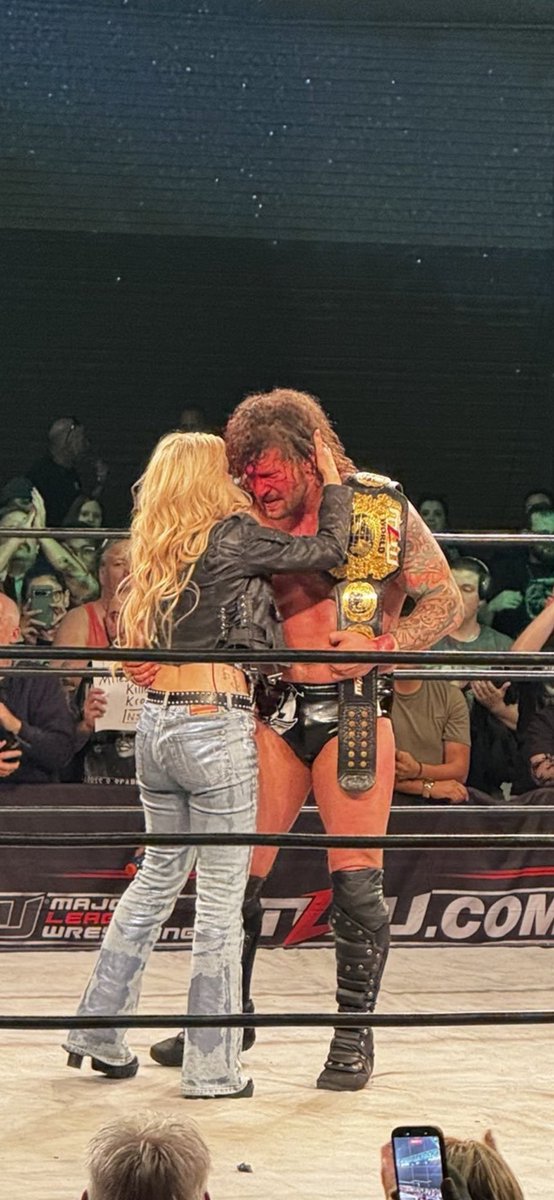 TheOgIronWolf's tweet image. Huge congratulations to @realKILLERkross on surviving the 40 men MLW Battle Riot VIII and becoming the NEW MLW World Champion. #DontKrossAKiller #TickTock 🔥⏳