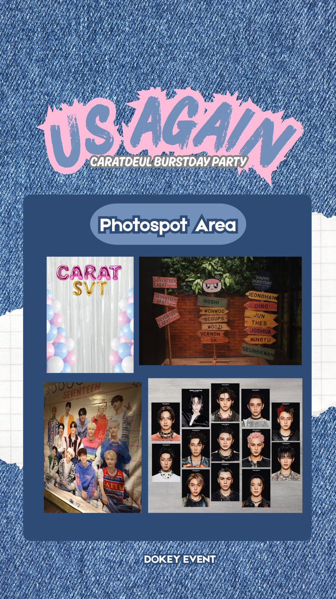 Us Again is coming to celebrate Carat Anniversary 🩵🩷

📍The Gardens, Jl. Seturan
🗓️ Sabtu, 14 Februari 2026
💰20k exc F&amp;B (you have to purchase at the 1st floor, bring your receipt to 2nd floor, and enjoy the party with us)

RSVP : bit.ly/usagaindokey