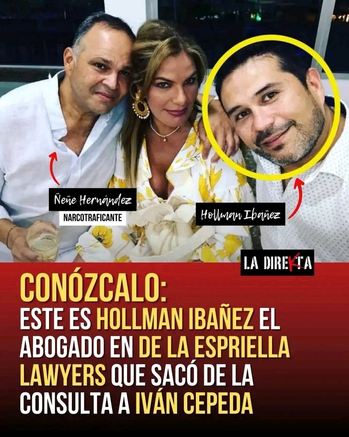 Es un tremendo delincuente Hollman Ibáñez.