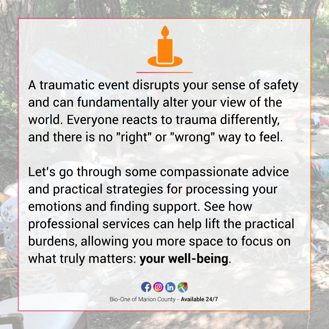 BioOneIndy's tweet photo. Healing from trauma is a journey, not a destination.

📰: https://t.co/vW53xiap8s

Bio-One of Marion County is Available 24/7/365 at 📞 (317) 499-0614. 

🌐 https://t.co/n827QBzdzO
📧 info@BioOneMarionCounty.com

#bioone #bioonemarioncounty #blog #emotionalsupport #caretips https://t.co/IgNhRBL2Li