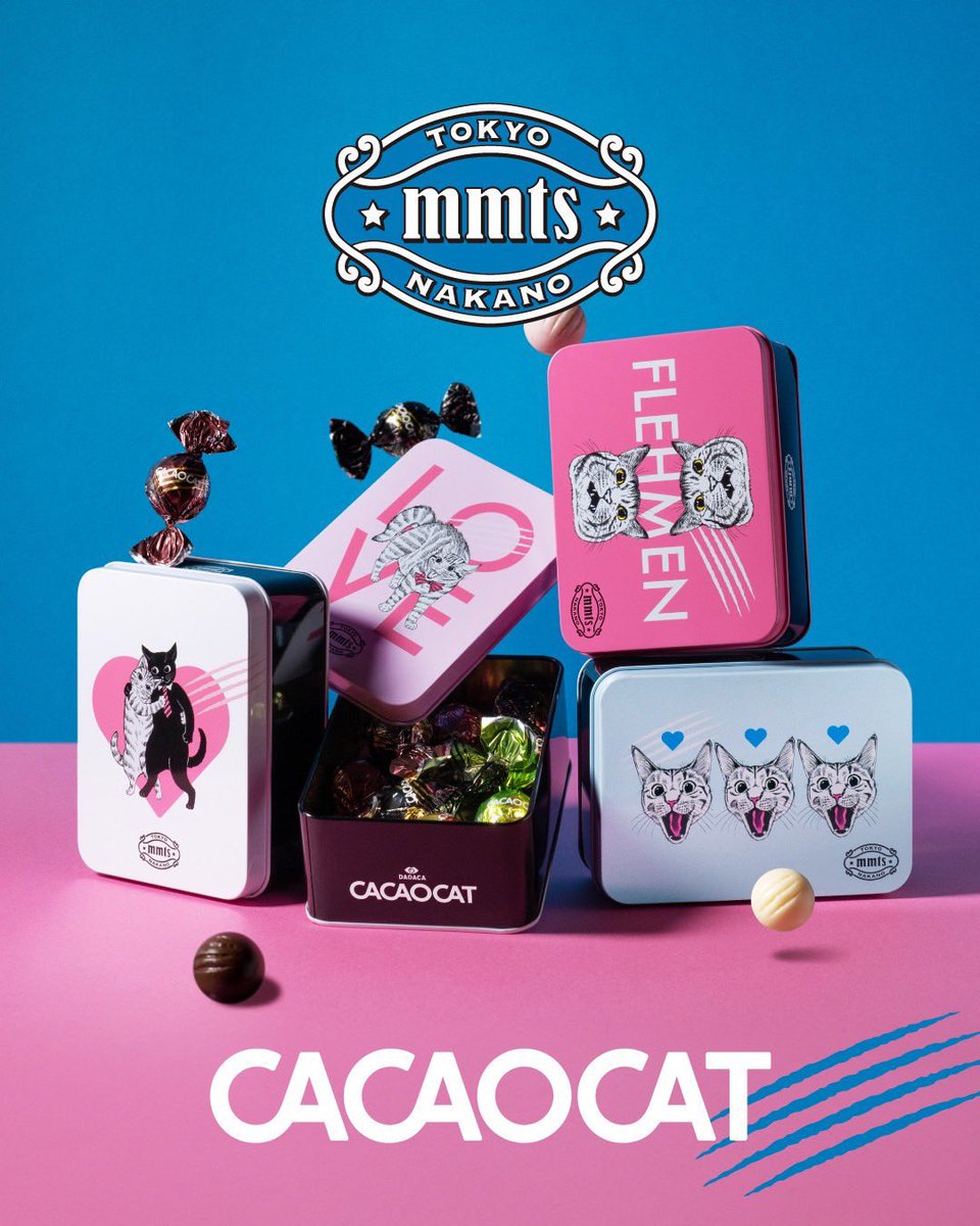 楽天市場】父の日にもおすすめ♪ ポーチ1種 + 3種 コラボ mmts チョコレート　ポーチ CACAOCAT DADACA公式《CACAOCAT mmts petite缶 菓子