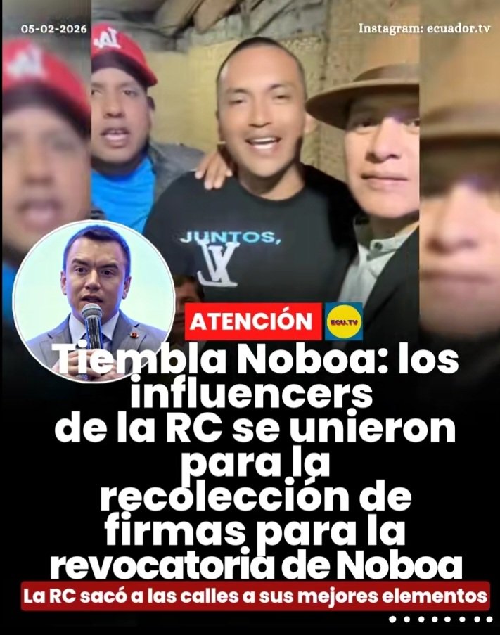 La Revolución Ciudadana sacó a sus mejores cartas a la cancha (humor)

Solo con las firmas de estos 3 chiflados se anula el proceso de revocatoria😂😂