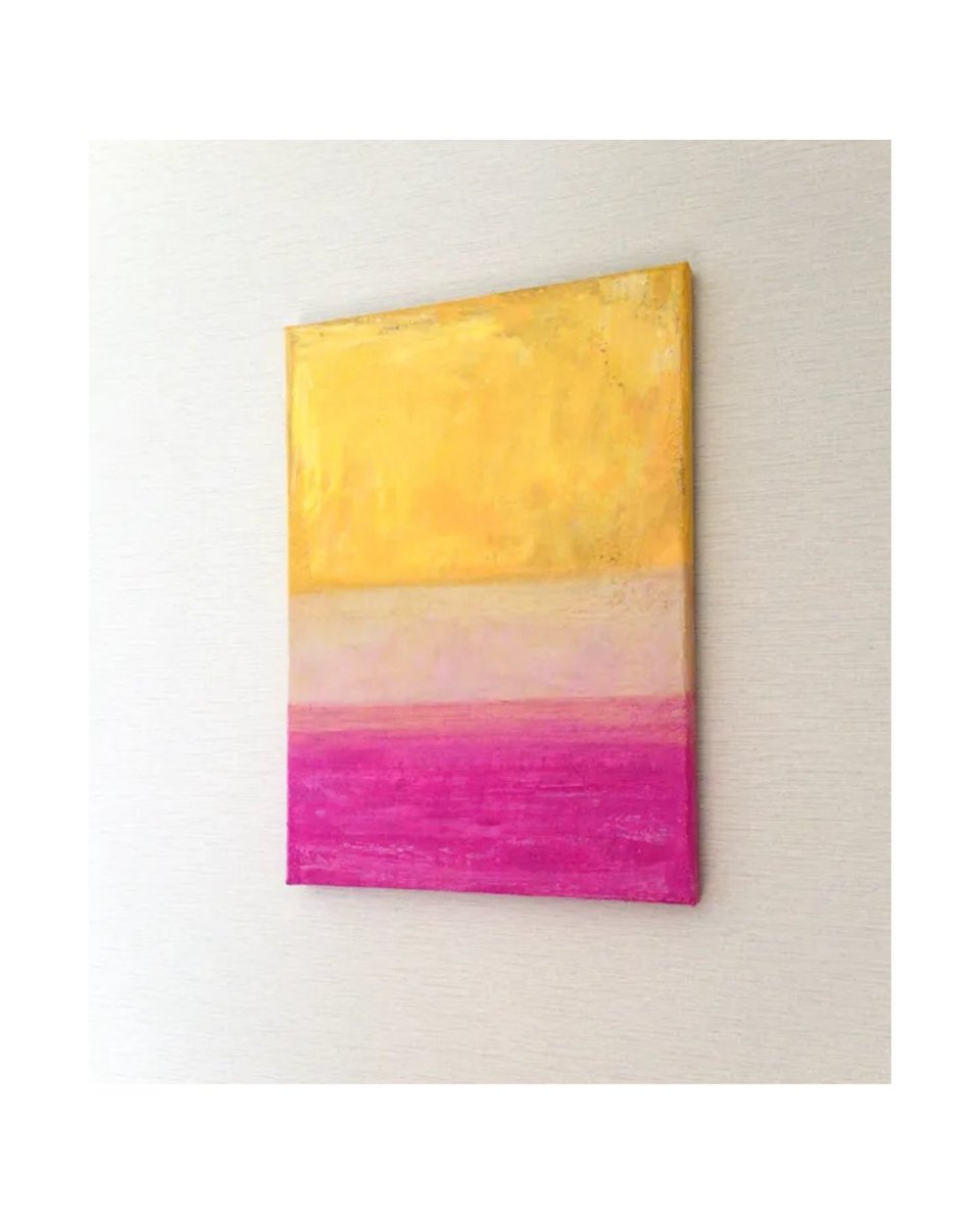 ARTELIER_OA's tweet photo. @ARTELIER_OA👈数千点のアートに出会おう！

🎨作品紹介🎨

タイトル：landscape

アーティスト：Tomoko Tsuchiya

アーティストコメント：あらゆる景色を思い起こさせる限りなくシンプルなフォルムと、ポジティブな色彩の組み合わせが特徴の作品です。

サイズ：33.3cm(縦) x 24.2cm(横)

紹介作品のほか多数作品が登録されているARTELIER（アートリエ）に興味を持った方はプロフィールのリンクをチェック！

#ARTELIER #アートリエ
#アート #アーティスト #art #artist #絵 #絵画 #美術 #芸術 #アートのある暮らし #アート好きな人と繋がりたい #アート作品 #絵画販売 #アート販売 #レンタルアート #インテリア #アクリル #抽象画 #景色 #ポジティブ #色彩