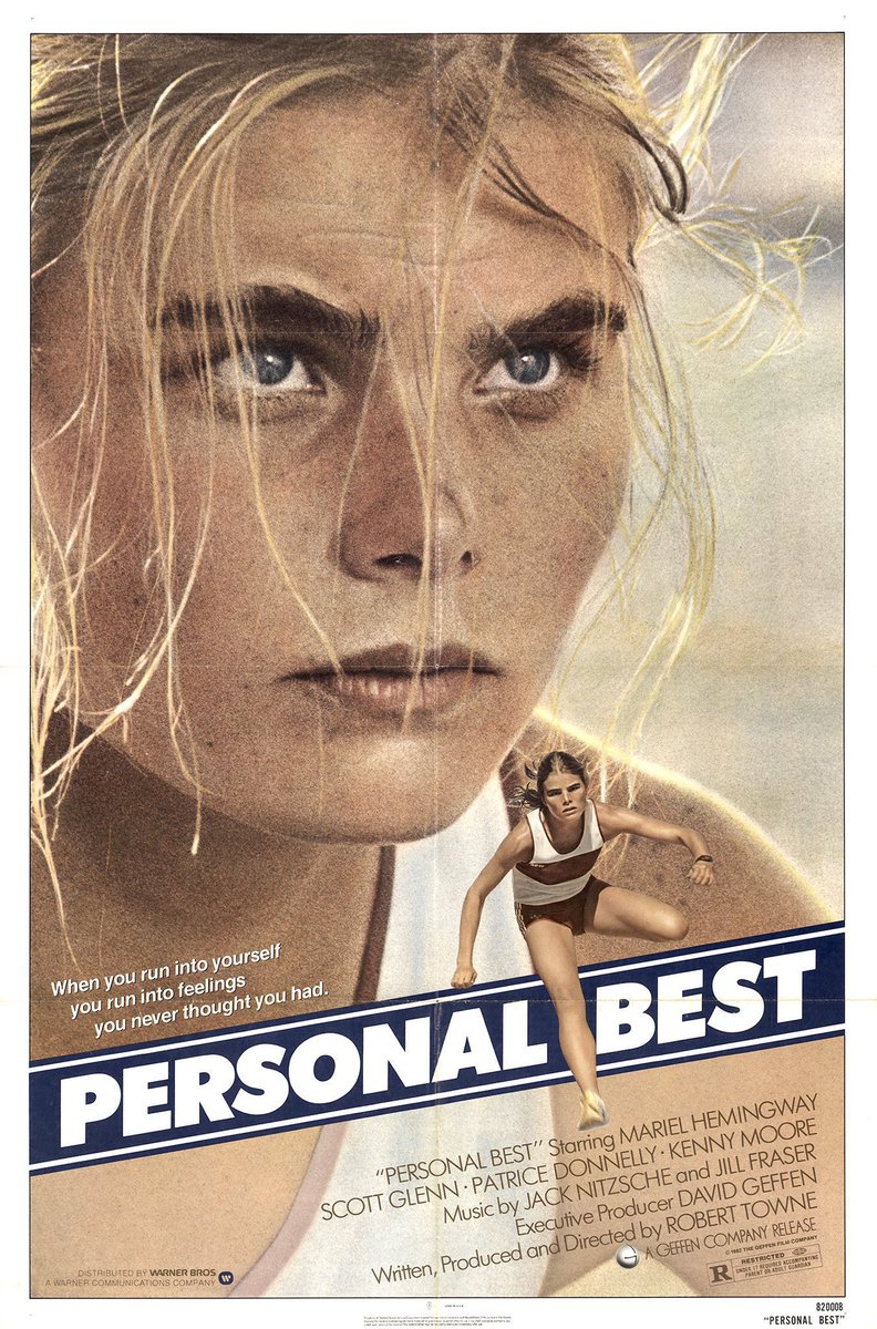 FilmNewsNos's tweet image. 🎬MOVIE HISTORY: 44 years ago today, February 5, 1982, the movie ‘Personal Best’ opened in theaters!

#MarielHemingway #ScottGlenn #PatriceDonnelly #KennyMoore #EvelynAshford #JodiAnderson #MarenSeidler #MarthaWatson #EmilyDole #PamSpencer #DebyLaPlante #MitziMcMillin #JanGlotzer