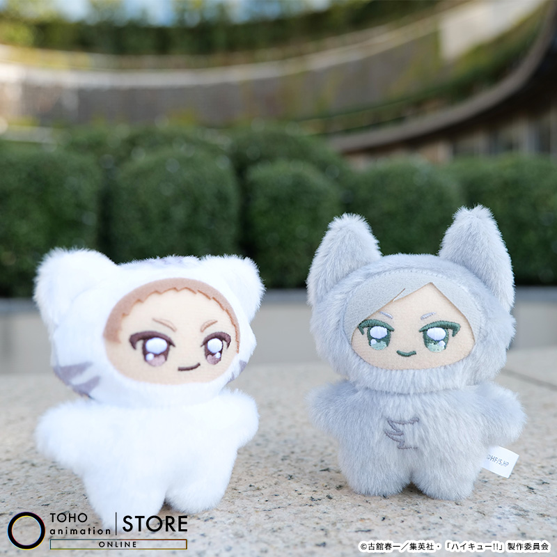 【#ハイキュー!!】

＼商品紹介／
「ちみけもますこっと」
音駒高校より、#黒尾鉄朗、#孤爪研磨、#夜久衛輔、#灰羽リエーフ を好評販売中！

猫のボディにご注目！
自立するため持ち運びにピッタリ！

🐱受注期間：～2月15日（日）23:59
🐱お届け：2026年6月頃

🛒ご予約はこちら