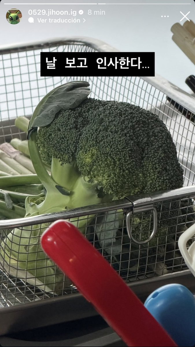 maymexico's tweet photo. 📌🐰 Jihoon comparte un momento cotidiano, al parecer tiene que lidiar una vez más con su rival 😂

Acompañó las fotos con: “Uhm… me ve y me saluda…”🥦

Síguelo:
IG: @0529.jihoon.ig/@official_parkjihoon
Tt: @0529.jihoon.official

#PARKJIHOON #YYentertainment #박지훈 #MAYMEXICO https://t.co/K4XnRtOXup