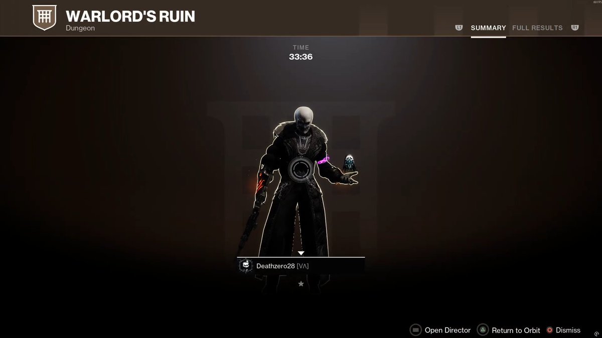 Deathzero_28's tweet photo. Solo Flawless Warlord's Ruins runs, Finish this Community Challenge like 3 day ago. Just hope bungie do more fun challenge event like this for the other Dungeon.😀

https://t.co/UpegSoR1p7
#DarkAgeHunt #Destiny2 https://t.co/DravmqRWyY