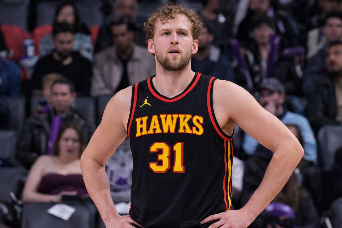 PlayoffJohnson's tweet image. JOCK LANDALE IN HIS HAWKS DEBUT:

26 PTS
11 REB
5 AST
4 BLK
5 3PM

WE FOUND OUR DEMON CENTER