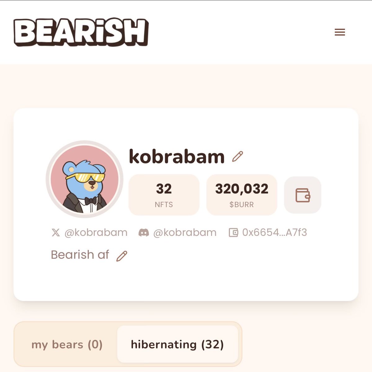 Just hibernate, it’ll all get better in the spring.